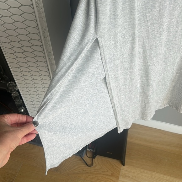 SUMMERSALT Heather Gray Dress with muscle tee sleeves - Picture 7 of 9